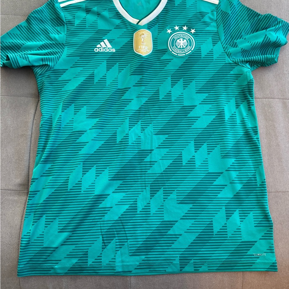 Adidas Kids Teal Soccer Jersey